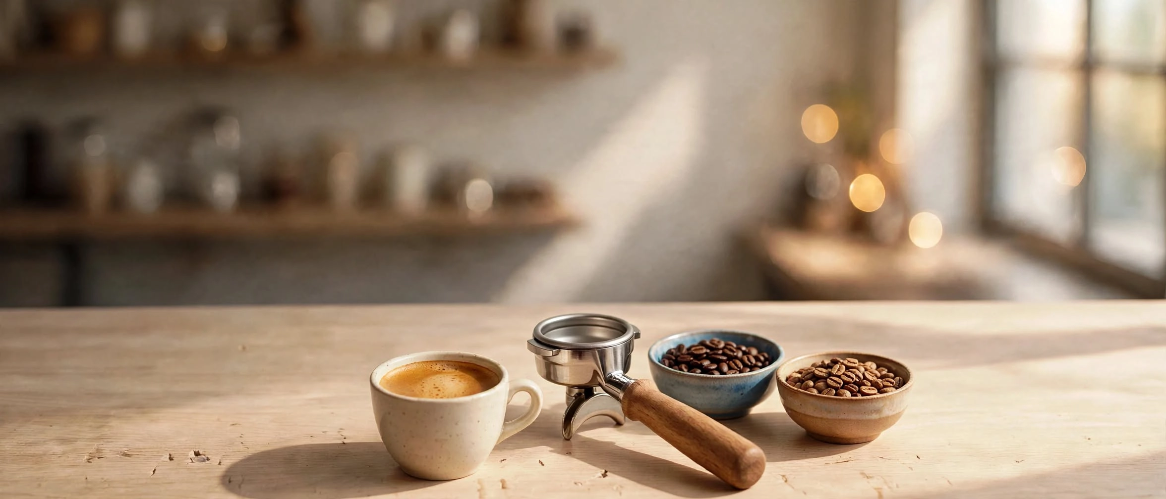 اسپرسو و اجزای قهوه ترکیبی